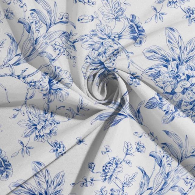 Where to find LINEN 120 RND FRENCH TOILE BLUE in Tacoma